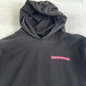 Chrome Hearts Matty Boy Stay Fast Hooded Sweatshirt Black - Pre Owned - Medium